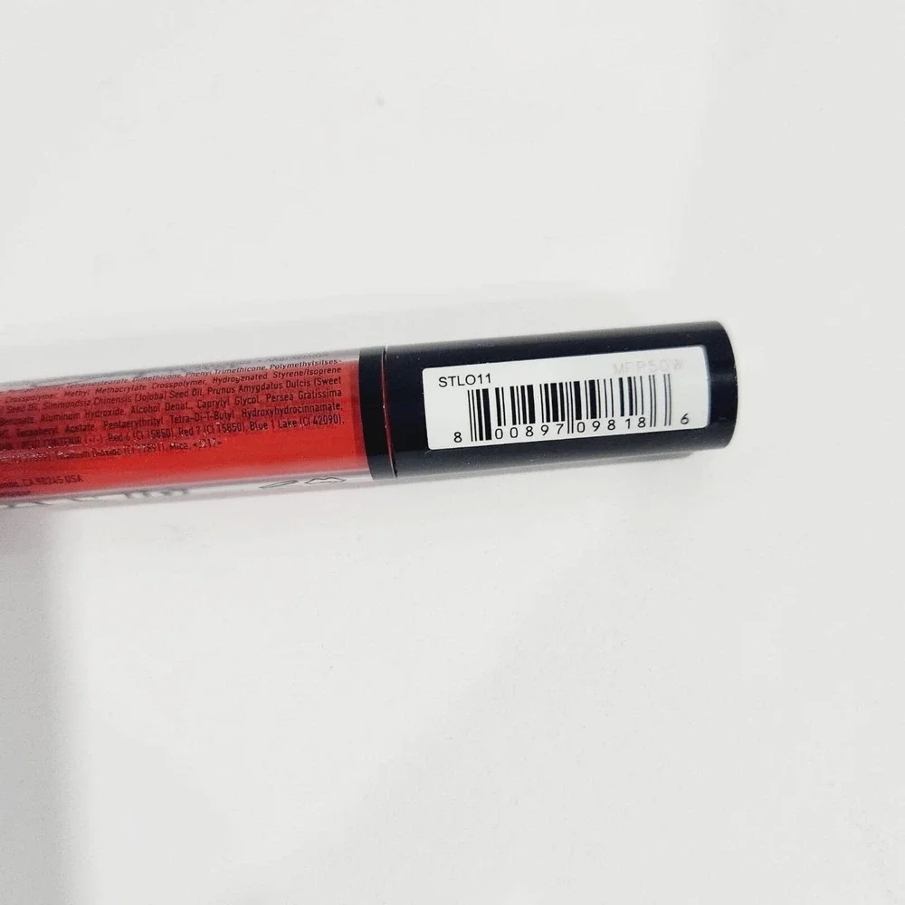 NYX PROFESSIONAL MAKEUP Cosmetics Slip Tease Full Color Lip Oil Lipstick Red